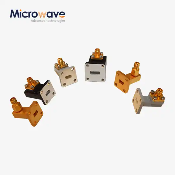 Right Angle Waveguide To Coaxial Adapter